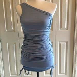 Forever 21 ruched knit dress